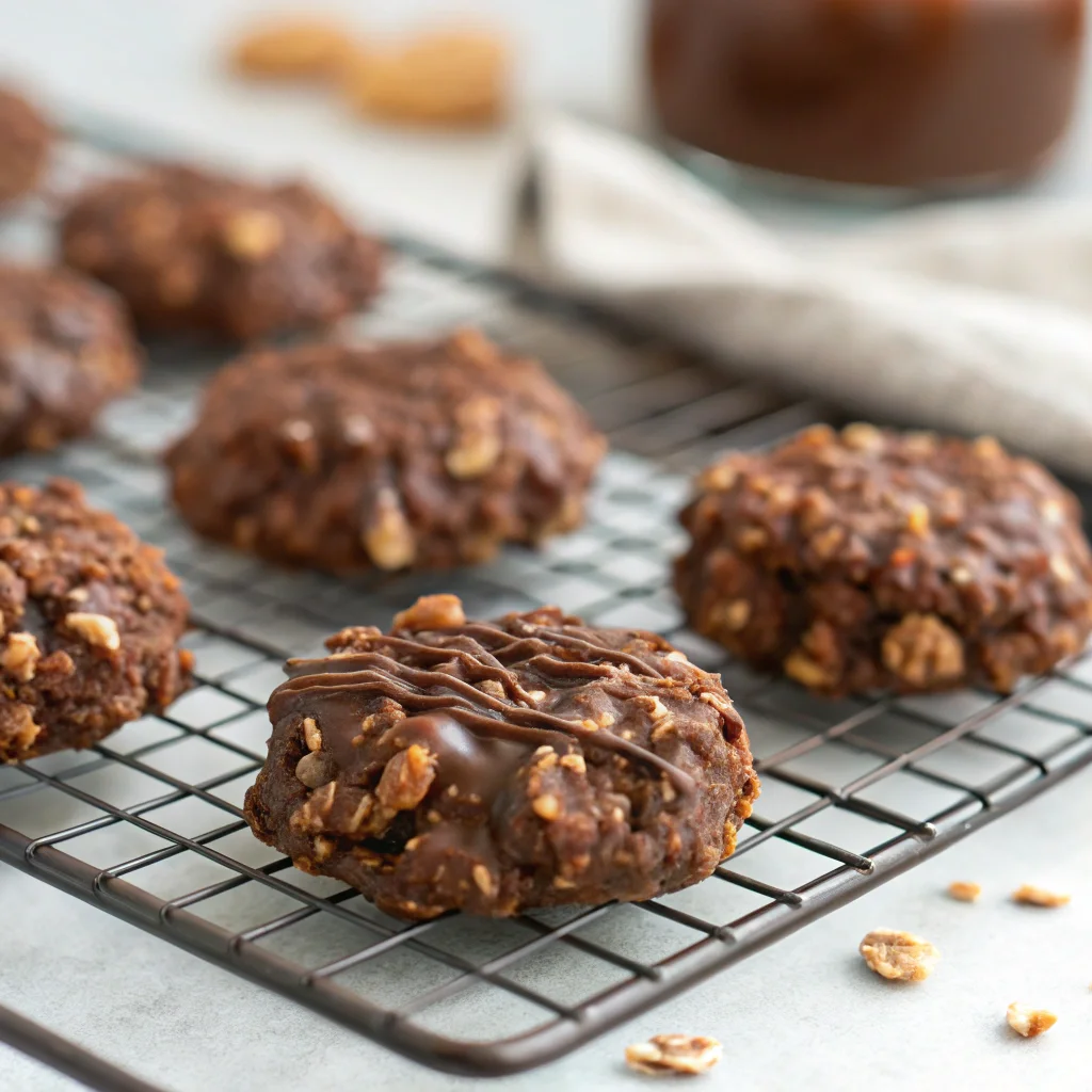 Recipe Index 24 freeze no-bake cookies on wire rack